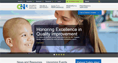 Desktop Screenshot of childrenshospitals.org